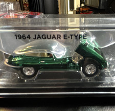 Hot Wheels Jaguar E-Type 1:64 Green Limited Edition Diecast Car 1964