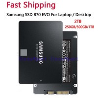 SAMSUNG SSD 870 EVO 2TB 1TB 500GB 250GB 2.5 SATA III New Solid State Drive lot