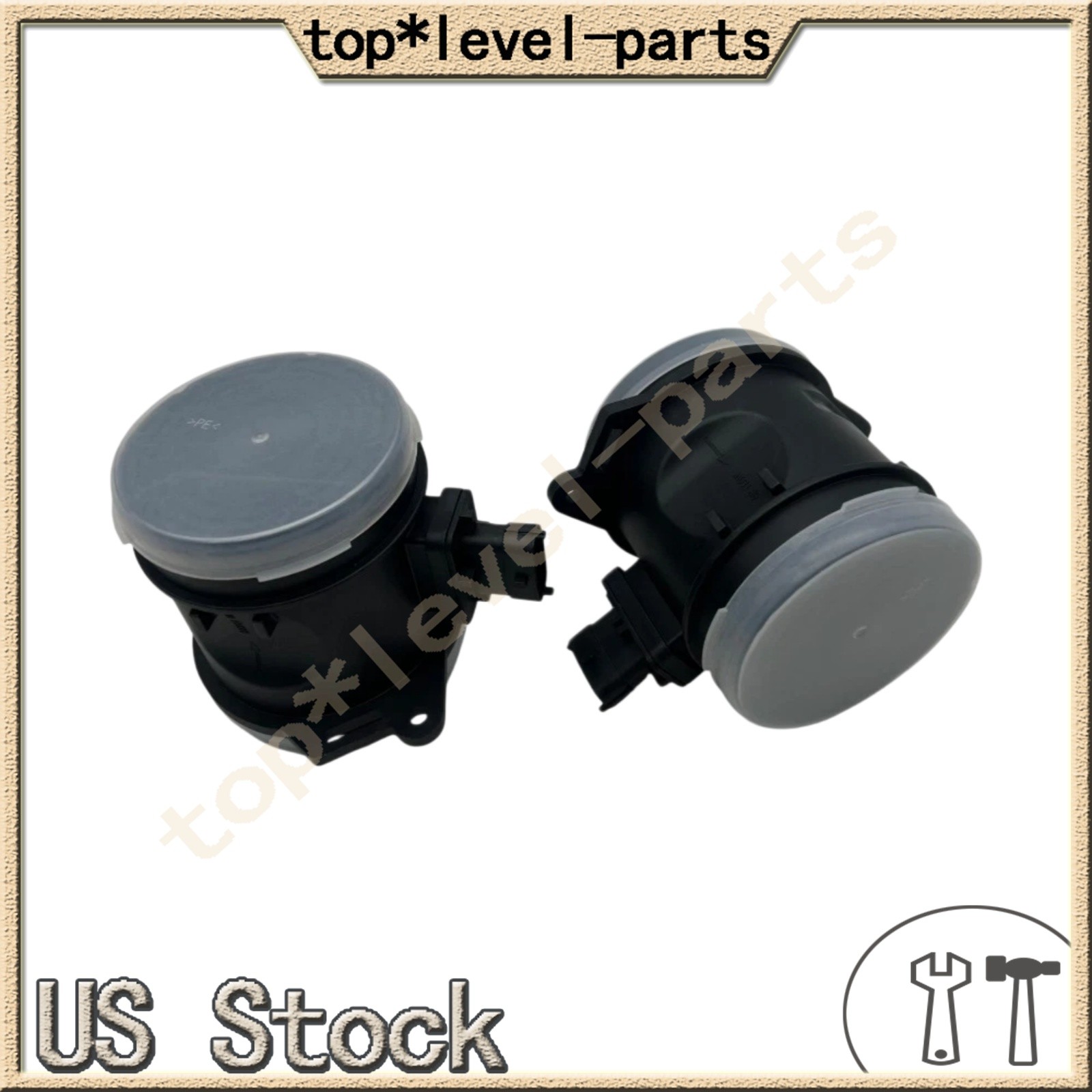 670002164 2PCS Air Flow Meters For Maserati Ghibli Quattroporte Levante US