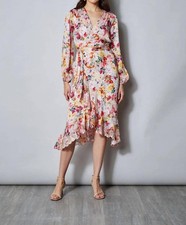 Elie Tahari Wonderland Print Dress Size 6