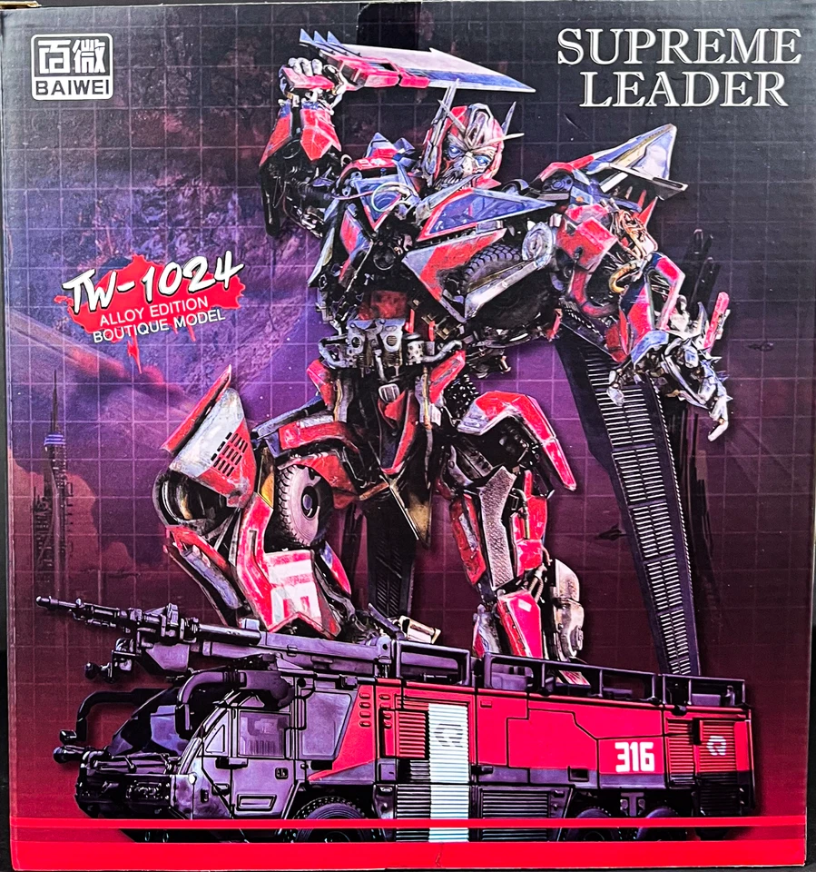 Figura de acción Sentinel Prime Autobot TW-1024B Supreme Leader juguetes Foto 2 de 2