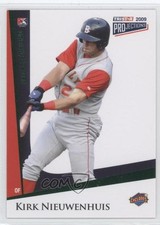 2009 TRISTAR PROjections Green 33/50 Kirk Nieuwenhuis #263 0j5