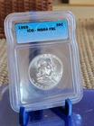 1959 50C Franklin Half Dollar ICG MS64 FBL