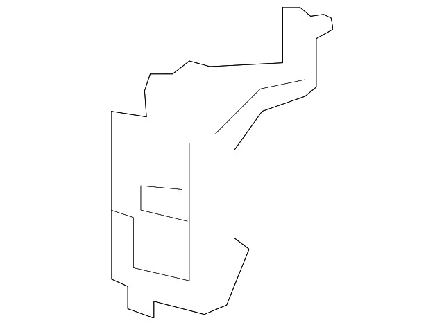 Soporte de tanque de recuperación para Honda Crosstour Accord 2008-2015 (N/P 19115-R40-A00)