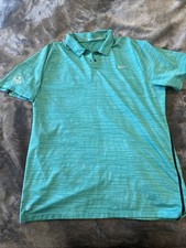 Tiger Woods Collection Nike XL Green Golf Polo 2016 PGA Championship