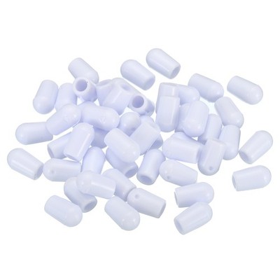 Spülbeckenständerfüße,100er Pack 4,5 mm IDx7,5 mm OD weiß