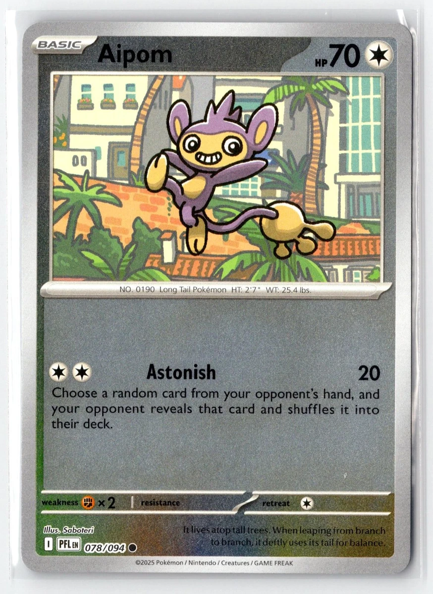 Pokmon Aipom In Pokmon Individual Trading Cards for sale | eBay