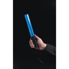 Emi 2010 Led Safety Baton, Red/Blue, Variable Fpm, Magnetic Base