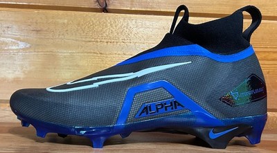 Nike Alpha Menace Elite 3 Football Cleats Black Royal Blue Men\'s Size 11 US Amazon.com | Nike Alpha Menace Elite 3 Football Cleat Game  main image 2
