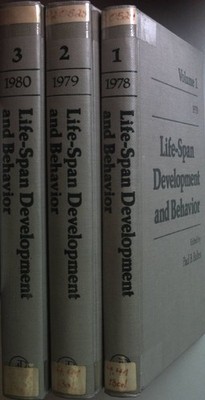 Life Span Development and Behavior (3 vols./ 3 Bände) Baltes, Paul B. and Orvill