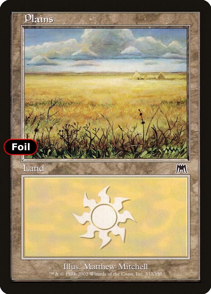 Foil Plains - 332 - NM - Onslaught