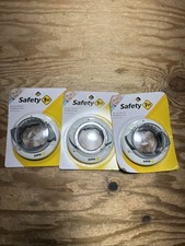 Child Safety Secure Mount Deadbolt Lock, No-Drill, White, Safety 1st HS162 3-PK