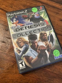 Sony PlayStation 2 Lot of 4 Sega Genesis, Capcom Classics & Midway Arcade 1 & 2
