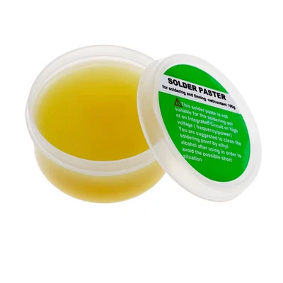 HYCELLS 100g Lötfett Lötpaste Flussmittel No-Clean bleifrei Kolophonium PCB Löten