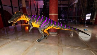 Ark Survival Ascended Pve Top Stat Halloween Aberrant Baryonyx Clone Pair