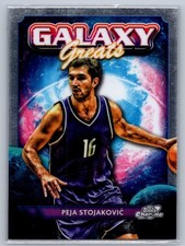 2023-24 Topps Cosmic Chrome - Galaxy Greats Peja Stojakovic #GG-17