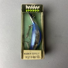 Heddon Magnum Tadpolly 9006 NPB Blue Chrome Blue Shiner  Deep Diving  lure