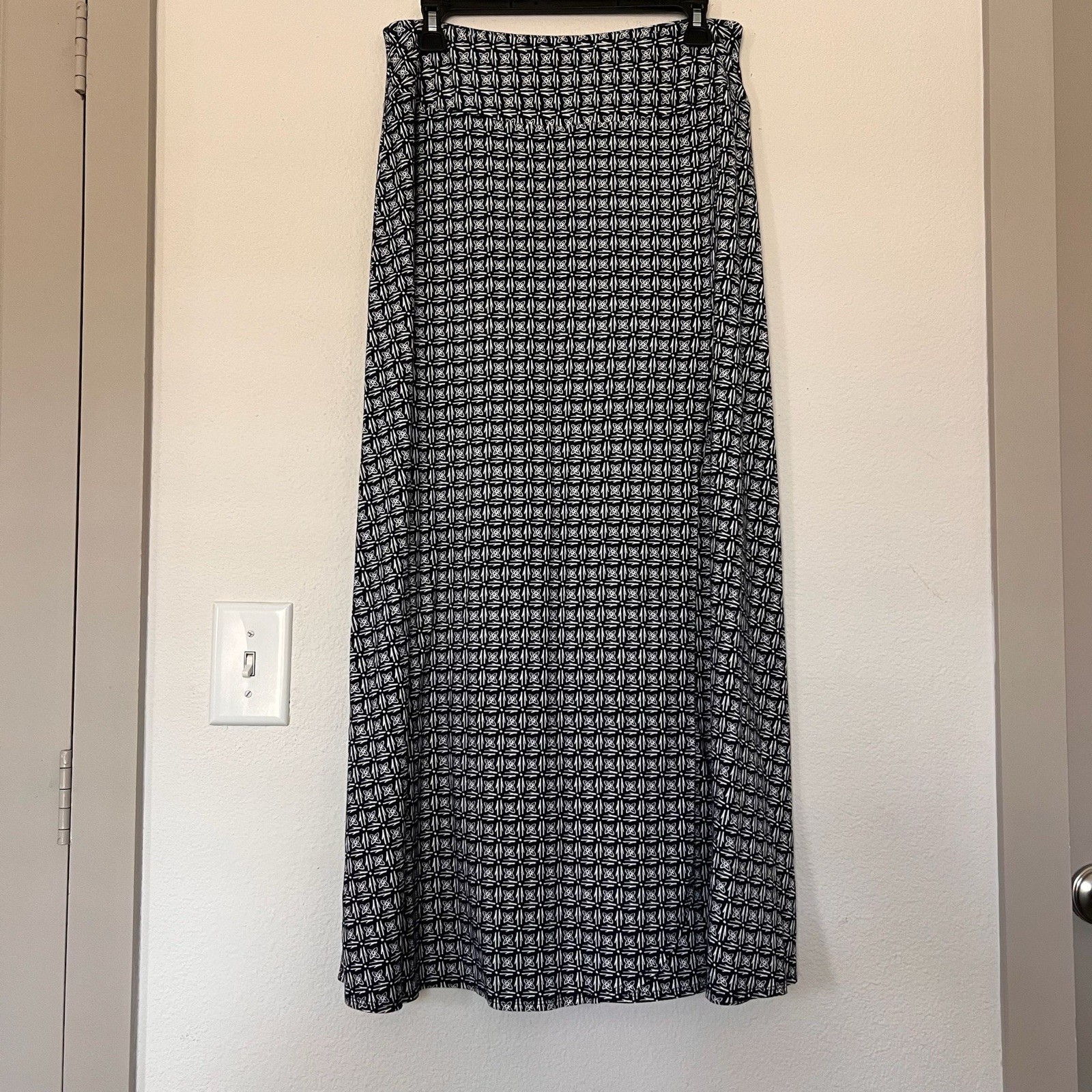 Talbots Geometric Print Maxi Skirt Women’s Size S