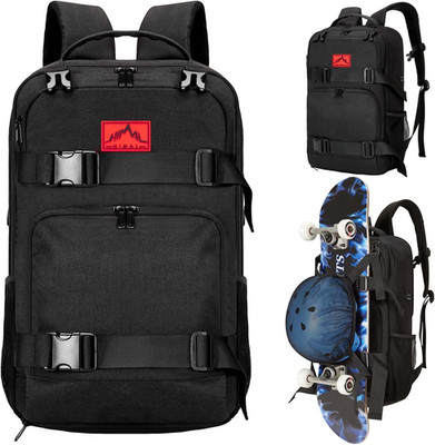 Multi-Sport Skateboard Backpack with Laptop Compartment for Men & Women