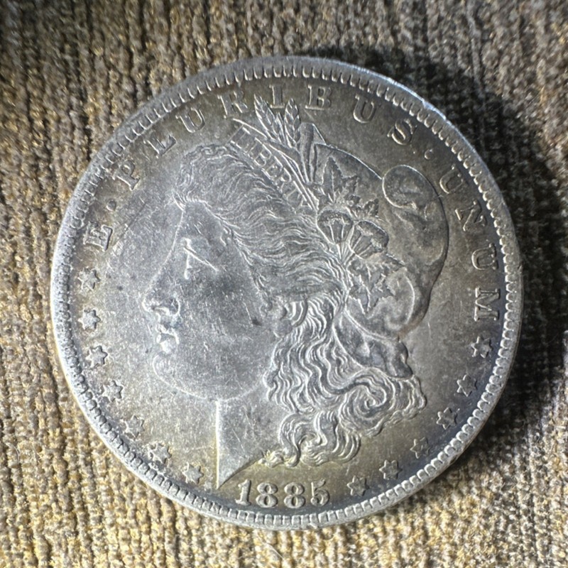 💥TONER💥 1885 O Morgan Silver Dollar