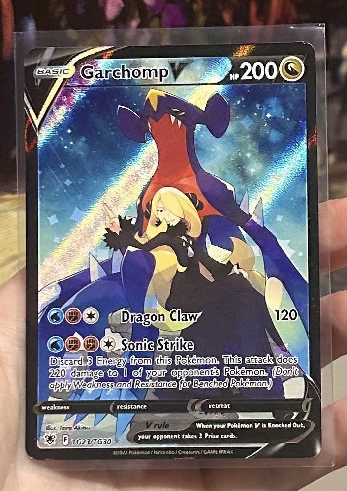 Pokémon TCG Garchomp v Astral Radiance Holo Ultra Rare Card TG23/TG30