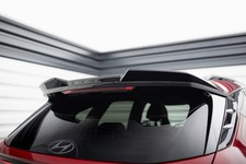 Heck Spoiler Aufsatz Abrisskante 3D passend für Hyundai Tucson N-Line Mk4 schwar