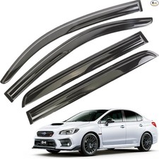 Window Visors Rain Guards Deflector 4 pcs - Window Deflector Visors Vent Sun Ra