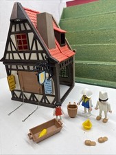 Playmobil 3441 Fachwerkhaus B&auml;ckerei Ritterburg