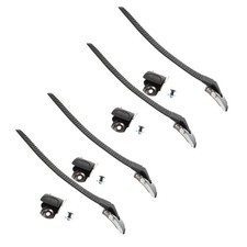 4 set Roller Skating Buckle Straps with Screws, Inline Skate Accessories for