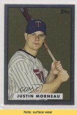 2008 Topps Chrome Trading Card History Justin Morneau #TCHC47 READ ff8