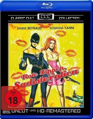 Jess Franco ROTE LIPPEN - SADISTEROTICA Rosanna Yanni JANINE REYNAUD Blu-Ray Neu