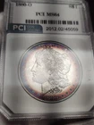 1880-O Morgan Silver Dollar P CI Holder UNC Toned - VAM-15 Gouged Star