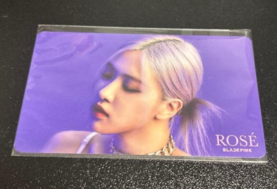 BLACKPINK ROSE THE ALBUM トレカ BLACKPINK ROSE THE ALBUM Universal Music PC Photocard Photo card