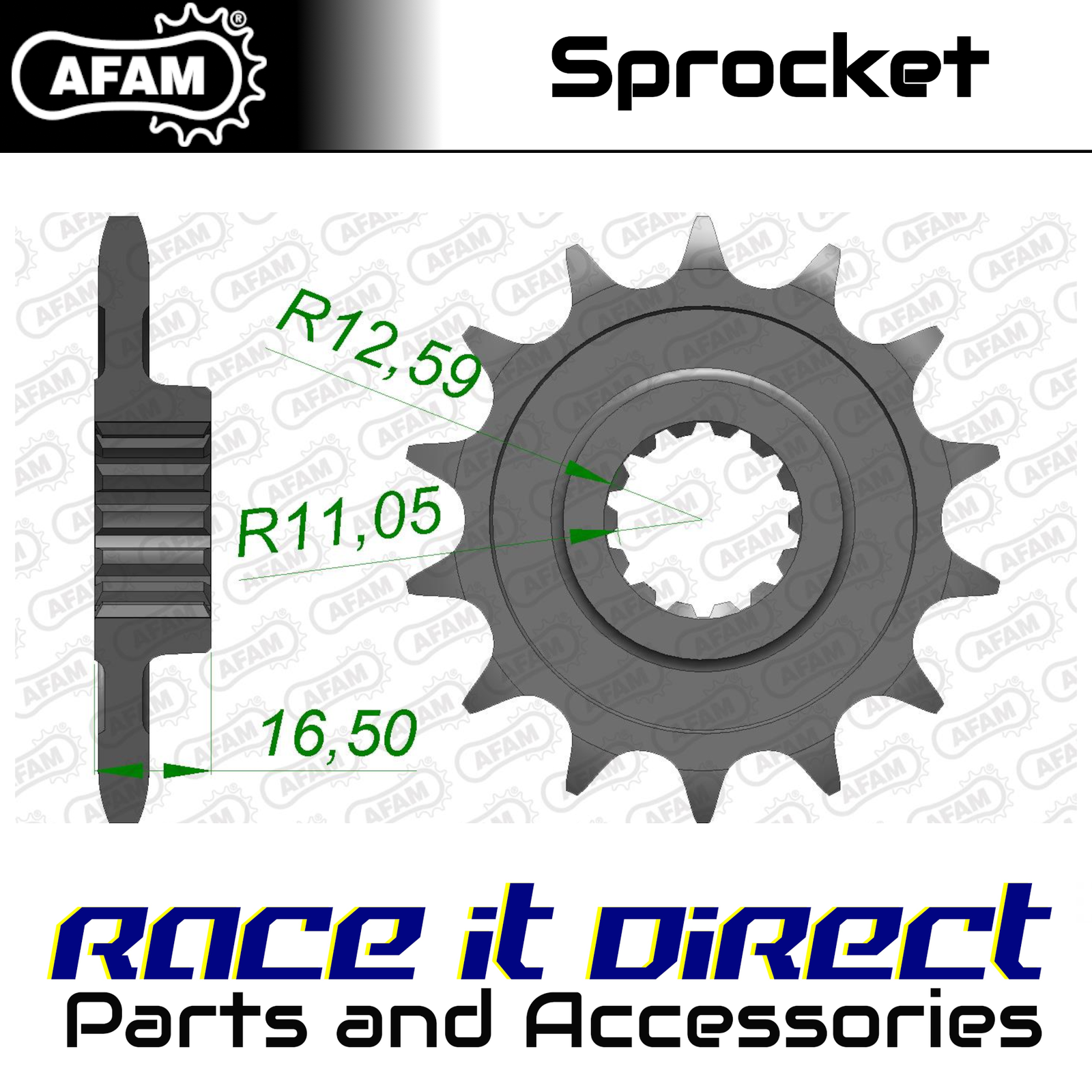 Sprocket for DUCATI 1260 Diavel 2019-2021 14T Front AFAM