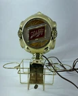 Vintage SCHLITZ BEER LIGHTED BAR Cup NAPKIN Holder Works Advertising Sign 70s
