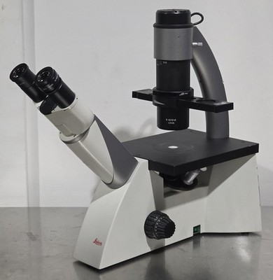 Leica DMi1 Inverted Phase Contrast Microscope with MC120 HD Camera