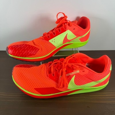Nike Zoom Rival Waffle 6 Hyper Orange Volt Men's Size 11 DX7999-800 Racing Shoes