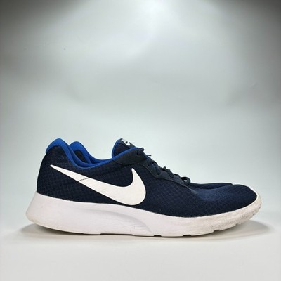 nike tanjun blue white