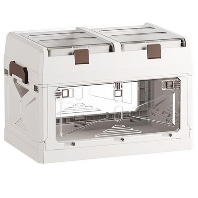 Closet Organizer and Storage Box, Large Essential Collapsible Plastic Car Tru...