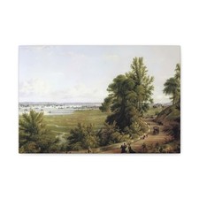William Rickarby Miller (1818-1893) Bay of New York - Canvas Wall Art