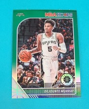 2019-20 Hoops Premium Stock Green #174 Dejounte Murray Spurs BASKETBALL Card B2