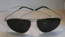 Oliver Peoples OV1261S Kallen Polarized Aviator Sunglasses Silver Metal