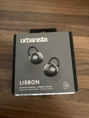 BRAND NEW IN RETAIL BOX - URBANISTA LISBON WIRELESS BLUETOOH EARBUDS BLACK