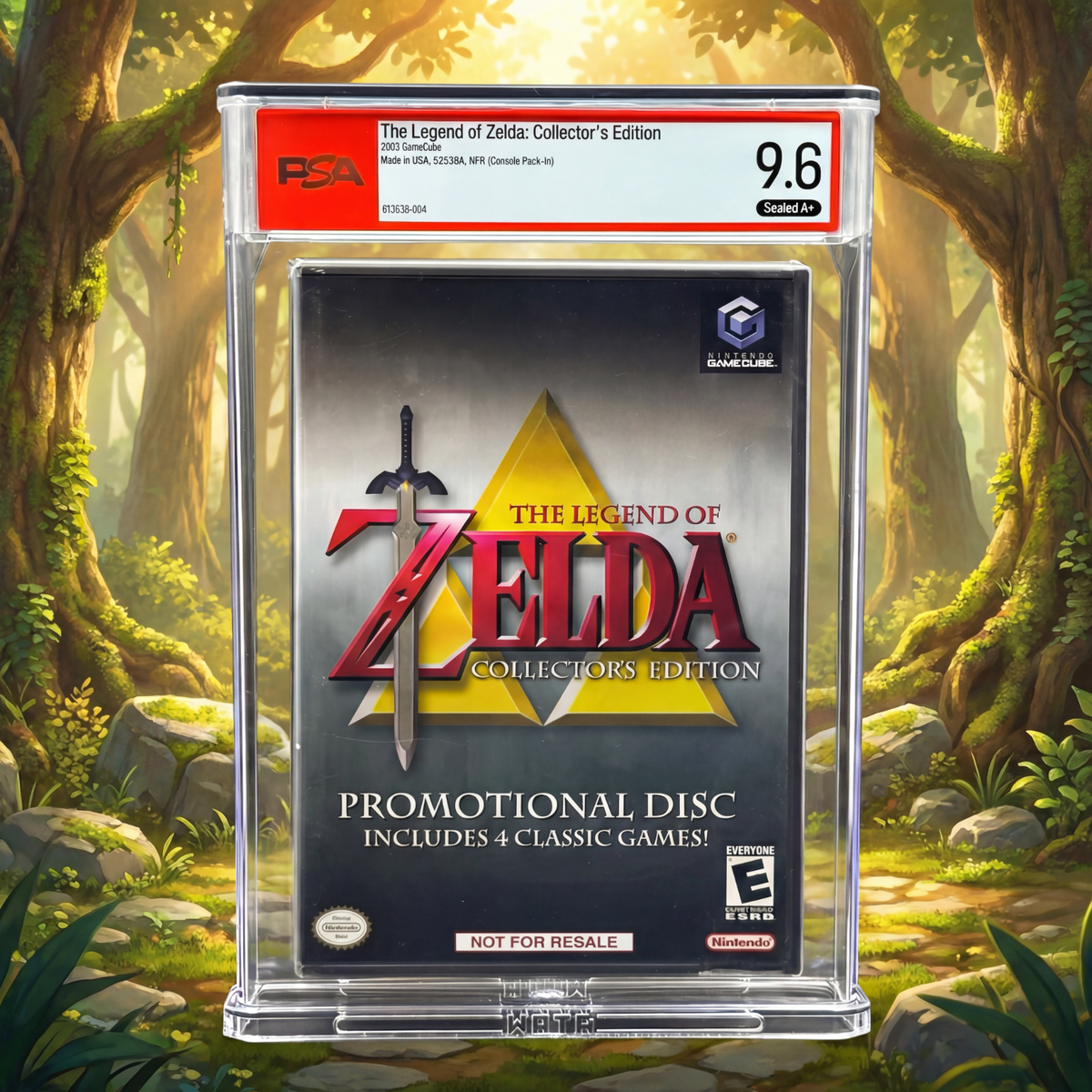 The Legend of Zelda: Collector's Edition • PSA 9.6 A+ • GameCube