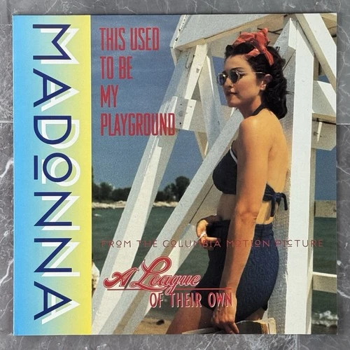 Madonna - This Used To Be My Playground 12” Vinyl Single (Warner Bros, 1992) NM