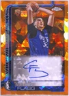 Cooper Flagg 2025-26 Topps Chrome Sapphire Rookie RC Orange Auto /25 TCAR-CF