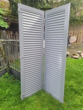 Doppelter Fensterladen - Aluminium  - gebraucht - Höhe 193,5 cm - Breite 58,5 cm