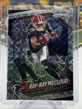 2025 Panini Prizm Ray-Ray McCloud Silver Lazer Prizm #34 Atlanta Falcons NFL