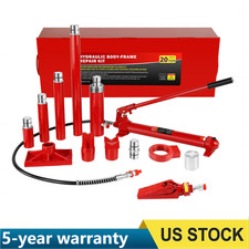 20 Ton Porta Power Hydraulic Jack Body Frame Repair Kit Auto Shop Tool Lift Ram