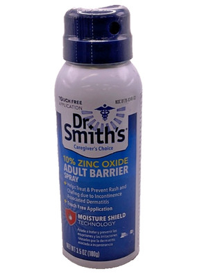 Dr Smith's Caregiver's Choice 10% Zinc Oxide Adult Barrier Spray, 3.5 oz-sealed